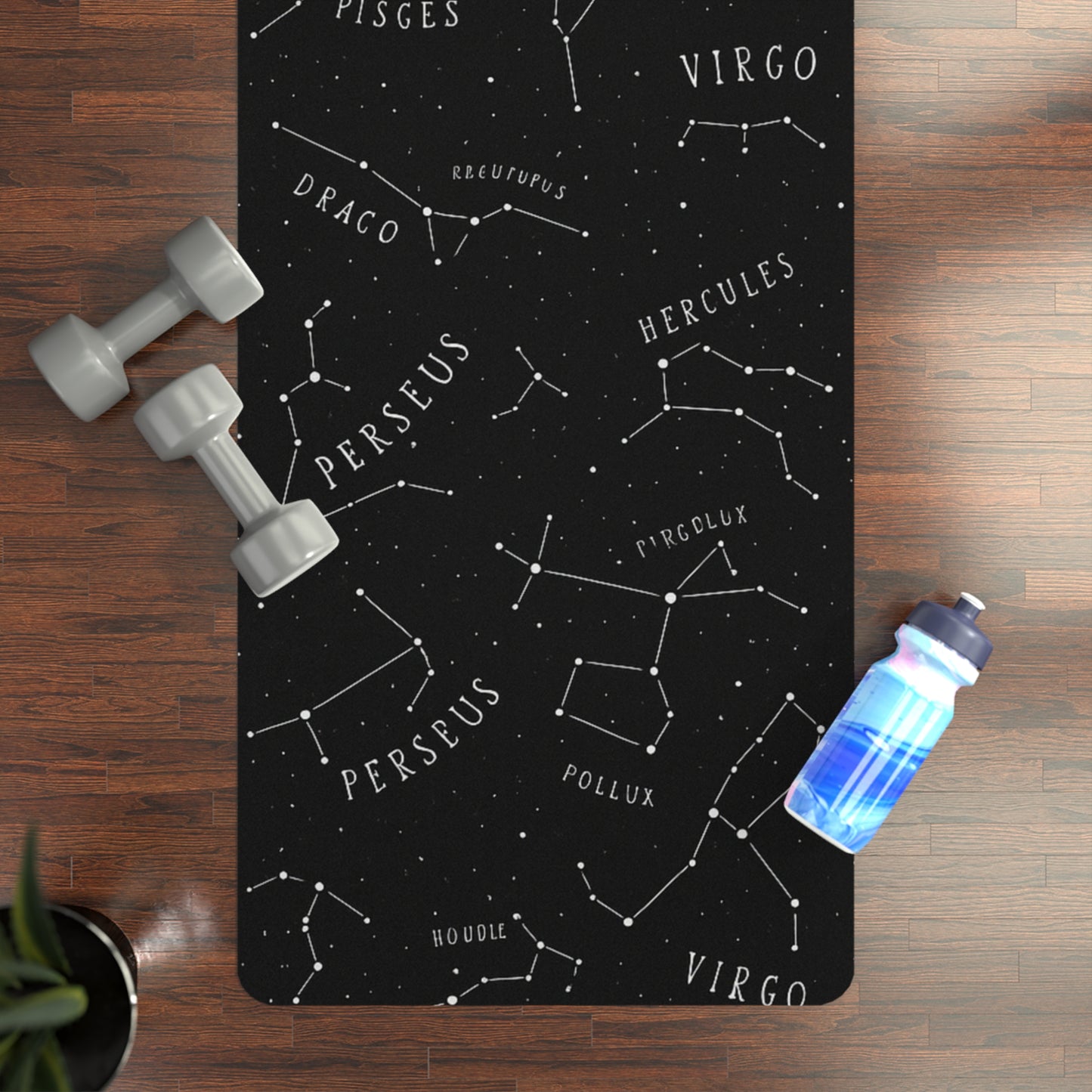 Celestial Constellations Gothic Yoga Mat | Velvet Tomb