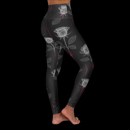 Velvet Tomb “X-Ray Thorn” High-Rise Leggings