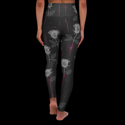 Velvet Tomb “X-Ray Thorn” High-Rise Leggings