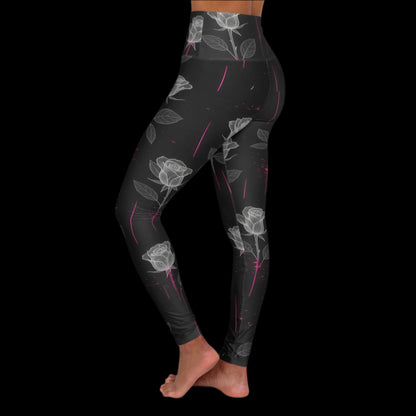 Velvet Tomb “X-Ray Thorn” High-Rise Leggings